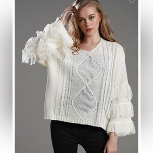 Me & Jen-Nay Circa 1972 Boho Sweater